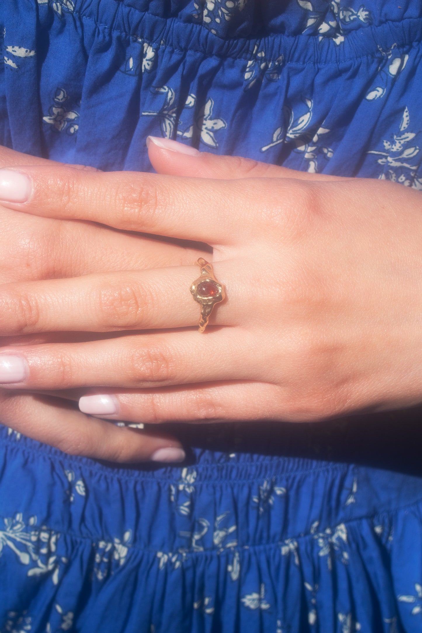 Garnet Hope Ring