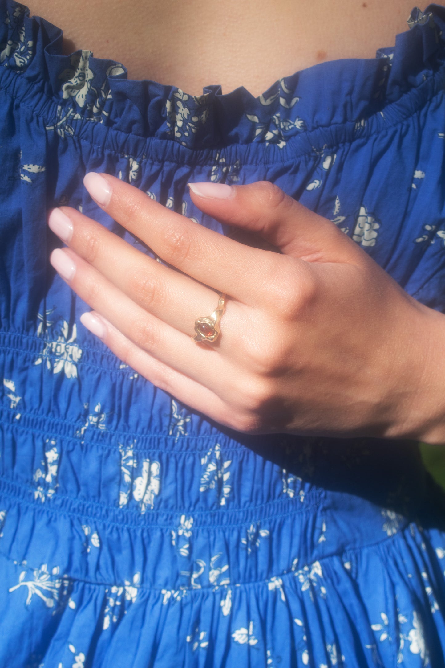 Garnet Hope Ring