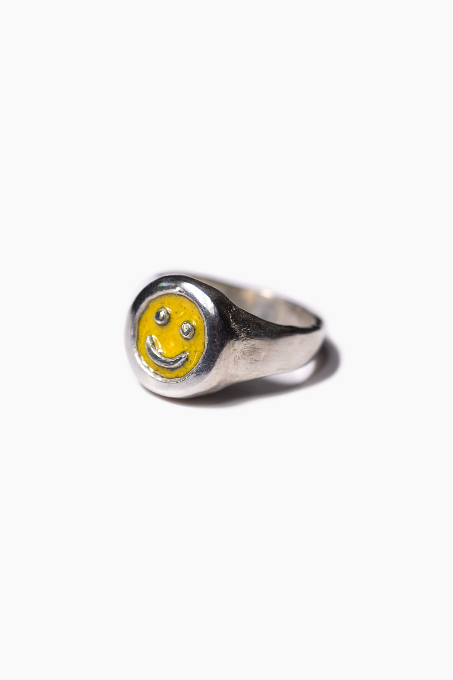 Don't Forget to Smile Signet Ring