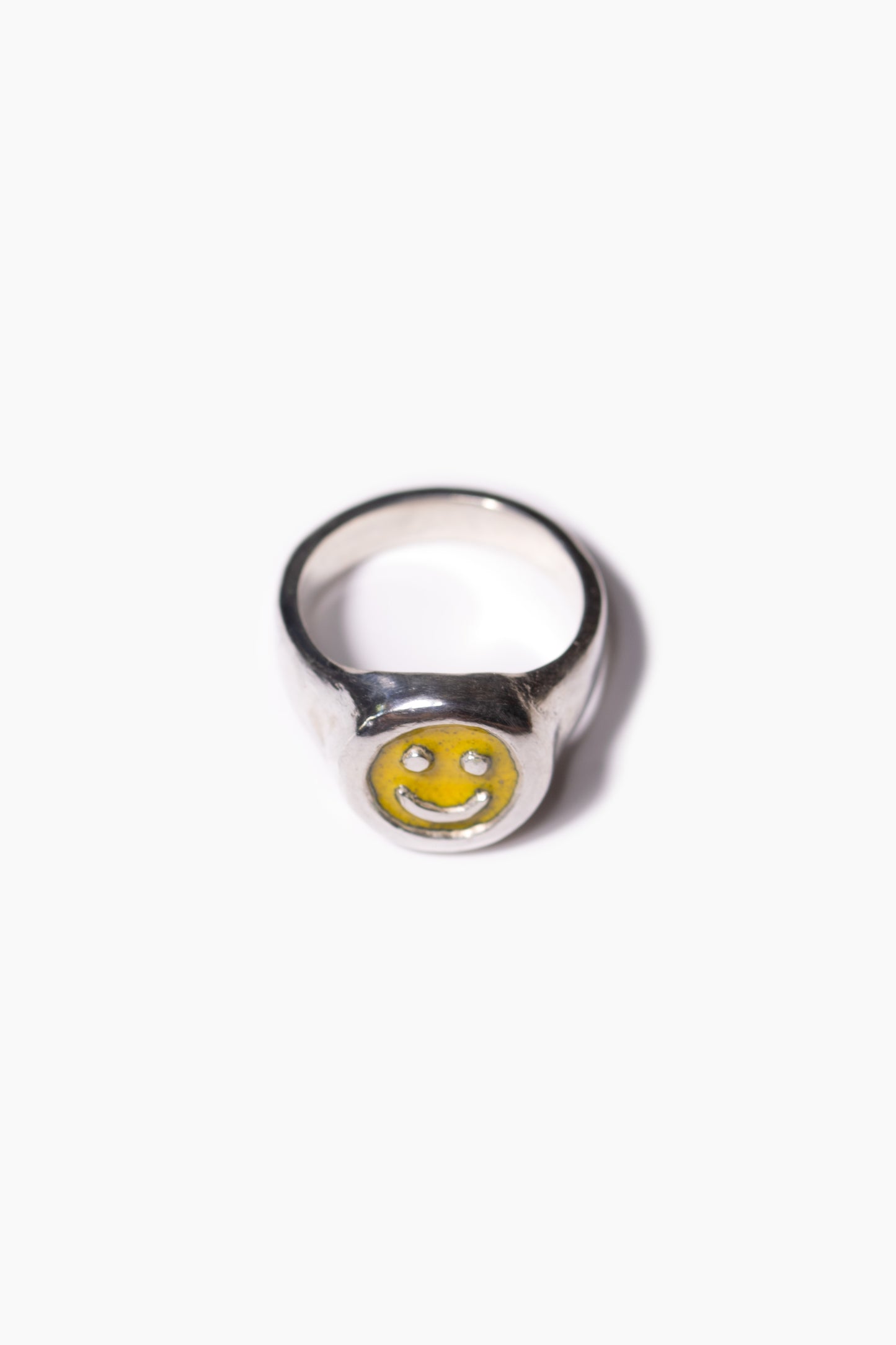 Don't Forget to Smile Signet Ring