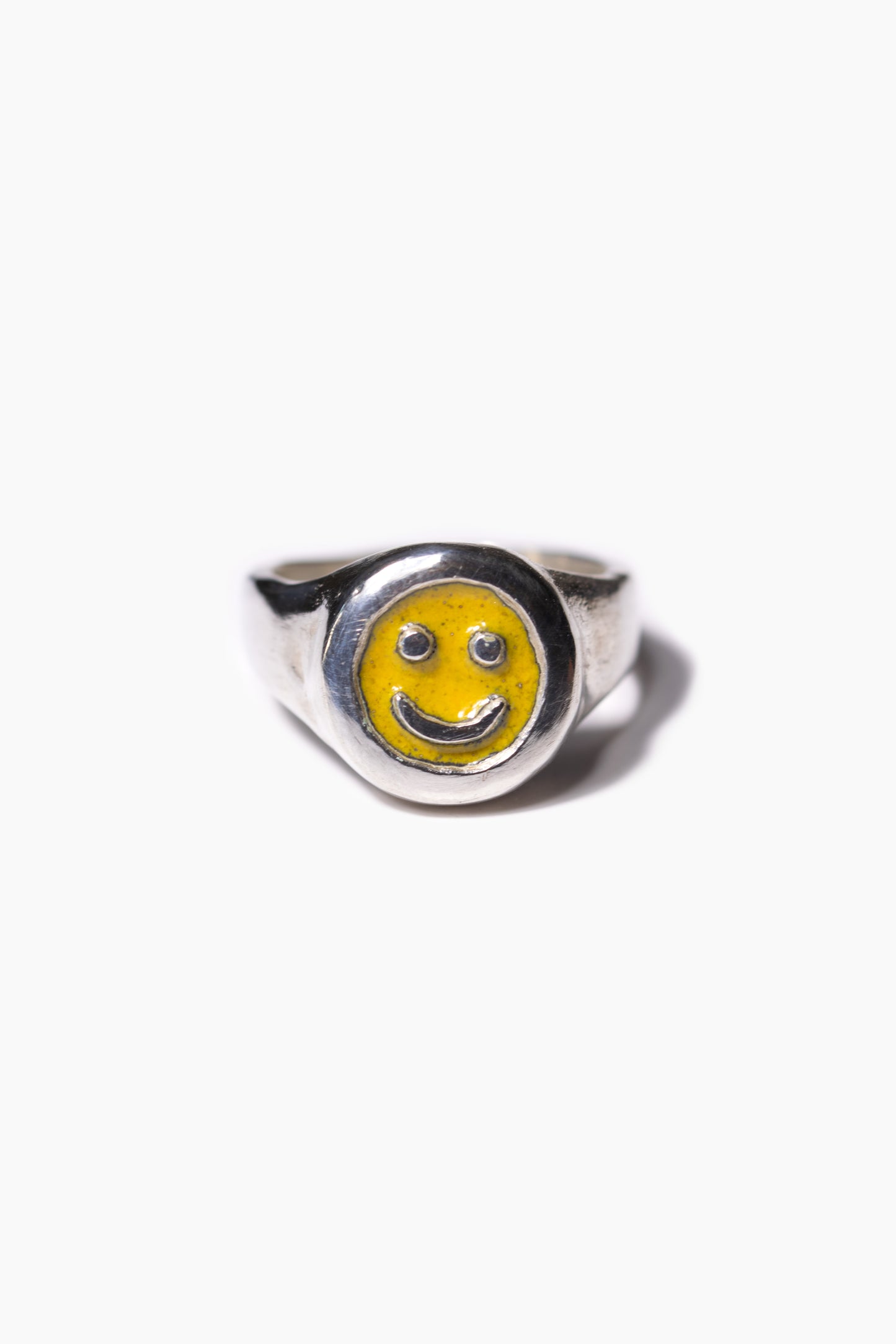 Don't Forget to Smile Signet Ring