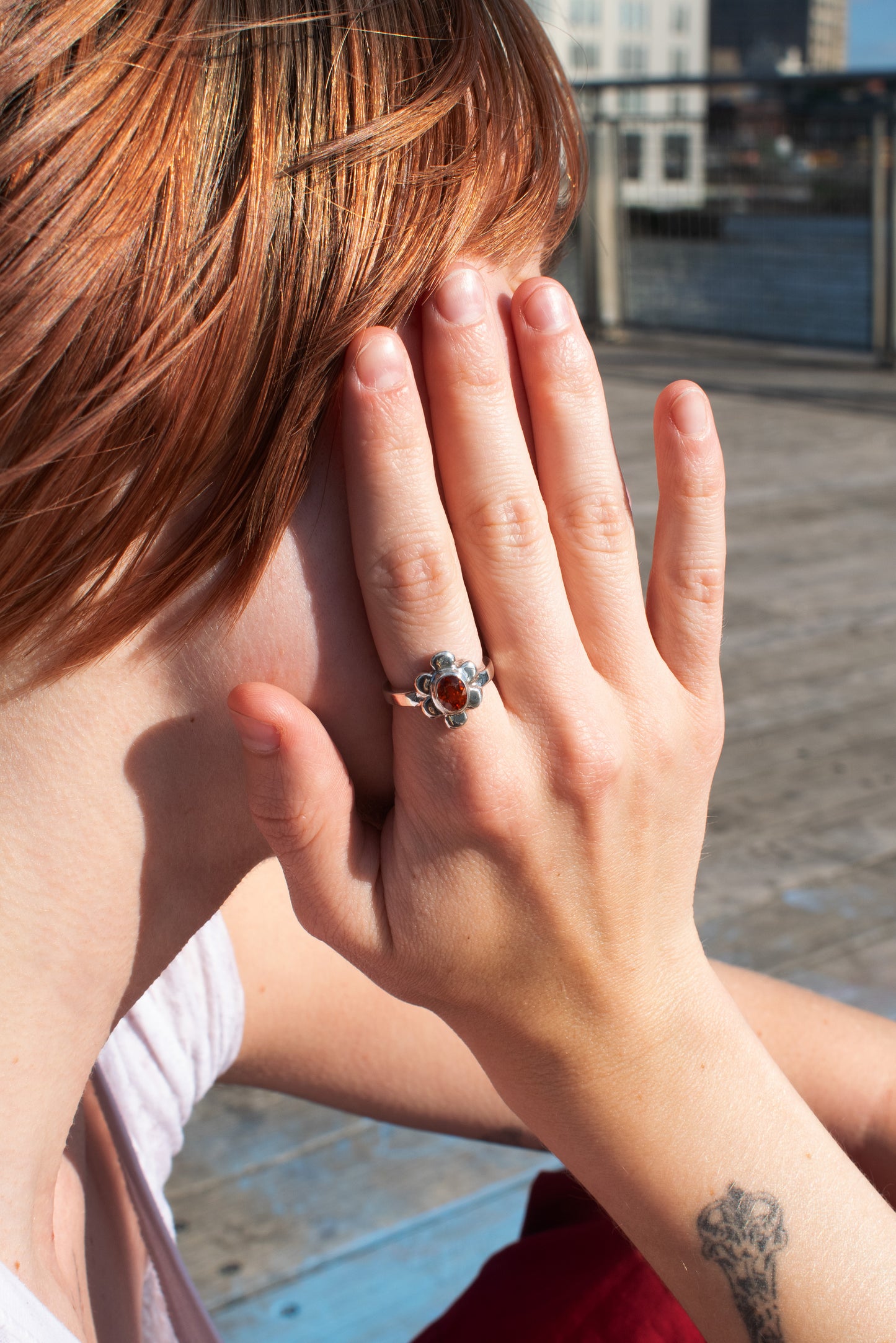 Turtle Flower Ring No.1